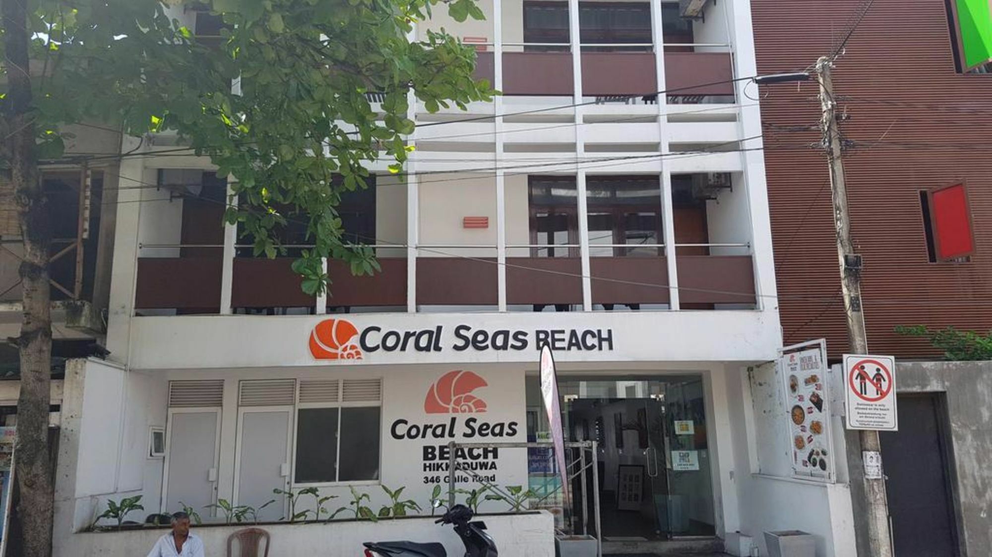 Coral Seas Beach Hikkaduwa Exterior foto